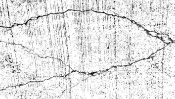 crack textureed, grunge texture, distress background, rough texture, dirty texture, cracked wall concrete of black and white for background vector