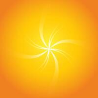 light beem transparency on orange color vector