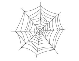 spider web illustration, spiderweb for halloween vector