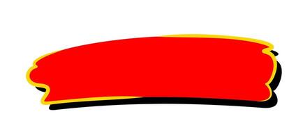 label red simple shape for sale and promotion vector