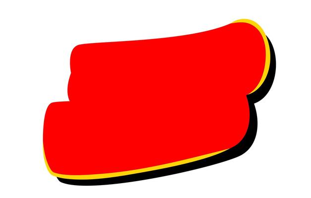 red label simple shape for sale and a promotion