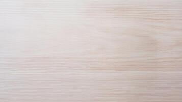 Light wooden texture with natural grain and subtle lines. The surface showcases a soft, warm wood pattern, ideal for backgrounds, design elements, and decorative projects. photo