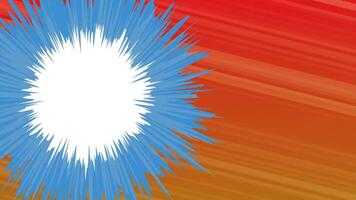 A motion graphic featuring a dynamic, flowing stream of colorful, abstract streaks, perfectly designed for a guessing quiz or interactive game, adding a vibrant and engaging visual element to enhance video