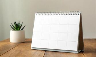 calendar white isolate mockup empty blank template page paper calendar mockup business design month year date day office event week copy space reminder diary note agenda organizer planning calendar photo