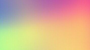 Vibrant color gradient abstract background with textured halftone dots effect. Fluid organic morphing motion. Full HD and looping animation. video