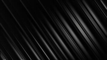 Stylish black abstract background - metallic or carbon surface effect. Dark diagonal lines pattern. This sleek minimalist background animation is HD and looping. video