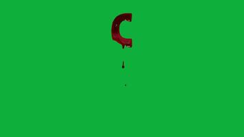 Green Screen Alphabet Loop video