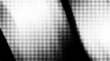 Abstract black and white halftone dots gradient curves ideal for backgrounds posters or design elements with a modern and dynamic look video