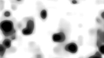 Monochrome halftone texture with black and white organic elements Perfect for modern backgrounds graphic designs and art projects suitable for celebrations or minimalistic themes video
