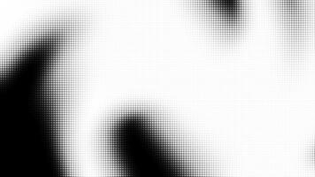 Smooth black and white halftone design featuring bold gradients and abstract forms ideal for branding tech events modern art projects and stylish visual presentations video