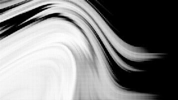 Black and white halftone curves give a modern touch to graphic design projects suitable for backgrounds posters or prints video