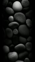 Dark Background, Pebble Texture, Exclusive, Stones, Vertical, Unique Design video