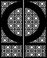 Intricate Geometric Pattern Design vector