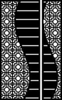 Geometric Pattern Design for Decorative Panel vector