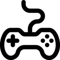 Gamepad, Game Stick, Game Controller Outline Icon vector