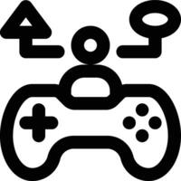 Game Experience, Gaming Experience, Game Outline Icon vector