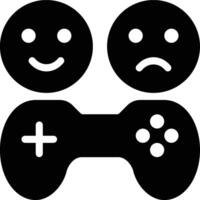 Game, Feedback, Review Glyph Solid Icon vector