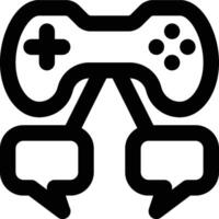 Dialogue Tree, Conversation Tree, Game Mechanics Outline Icon vector