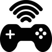 Online Game, Game, Game Glyph Solid Icon vector