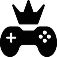 Game Winner, Game Champion, Game Victory Glyph Solid Icon vector