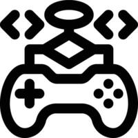 Game Development, Algorithm, Game Logic Outline Icon vector