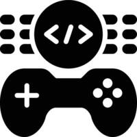 Open Source, Game, Game Application Glyph Solid Icon vector