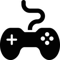 Gamepad, Game Stick, Game Controller Glyph Solid Icon vector