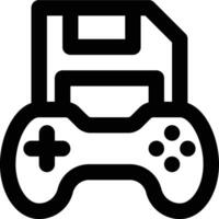 Save Game, Game, Saving Outline Icon vector