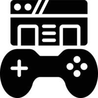Web Game, Game UI, Game Interface Glyph Solid Icon vector