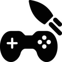 Game Performance, Gaming Performance, Game Glyph Solid Icon vector