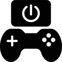 Shutdown, Shut Down, Shutting Down Glyph Solid Icon vector