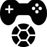 Ball Game, Games, Gaming Glyph Solid Icon vector
