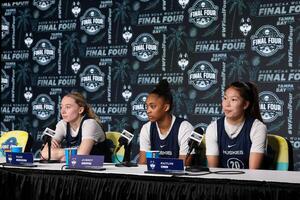 Final Four National Semifinal Practice-UConn