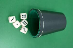 Exploring the excitement of a dice game photo