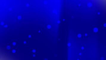 Atmospheric black and blue gradient background with dreamy particle effects video