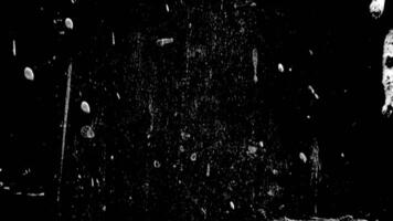 Rough animated texture with grunge paper in stop motion style video