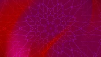 Red Gradient Background with Kaleidoscope Overlay video