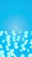 glowing frame design element valentines background isolated video
