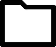 Folder icon. Document folder sign and symbol. File pictogram. vector