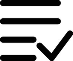 Approved information icon. Data alright and task completed symbol. Document and check concept. vector