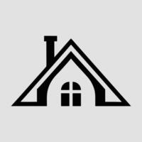 Flat Web Home Icon for Apps, Websites, and Interfaces vector
