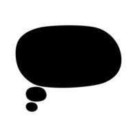 Speech bubble icon. Chat sign. Message symbol. Text bubble logo. vector