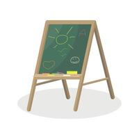 Children's board icon on a white background. Development of motor skills, creative imagination. vector