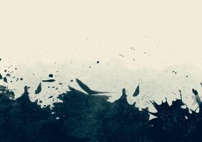 grunge hand painted watercolour splatter design background vector