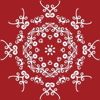 Damask Floral Patterns Squares Islamic Geometric Pattern Folk Embroidery, Aztec Ornament Print. Design for Carpet, Wallpaper, Clothing, Wrapping, Fabric vector