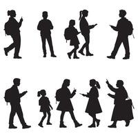 The Silhouette of Learning vector
