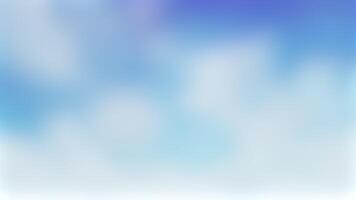 Loop blurred blue screen abstract moving slideshow background screen video