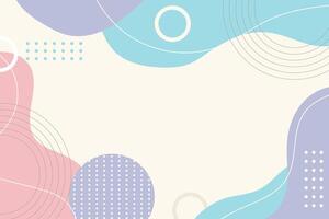 Abstract layers with dynamic movement vector