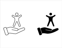 Accessibility icon set. universal access symbol. blind disability people or visually impaired access web button. vector