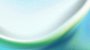 Abstract light background with flowing aqua and green hues. vector